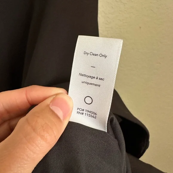 LIKELY Black Prina Midi Dress Zipper Back, Flared Hem, and Adjustable Straps - Picture 6 of 6